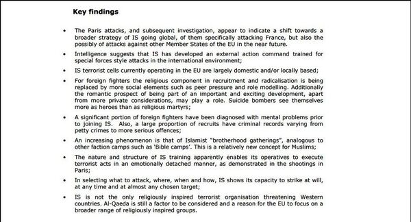 Key findings of the ‘Changes in Modus Operandi of Islamic State Terrorist Attacks’ review. Key findings of the ‘Changes in Modus Operandi of Islamic State Terrorist Attacks’ review. - Sputnik International