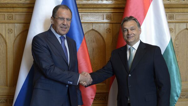 Sergei Lavrov visits Hungary - Sputnik International