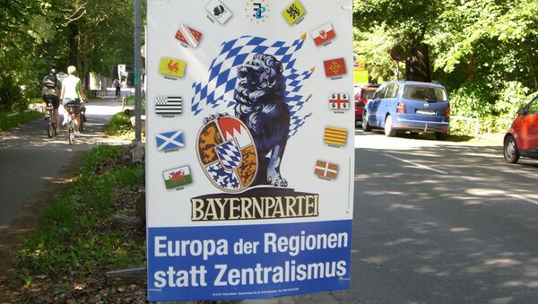 Bayernpartei: Europe of the regions instead of centralization - Sputnik International