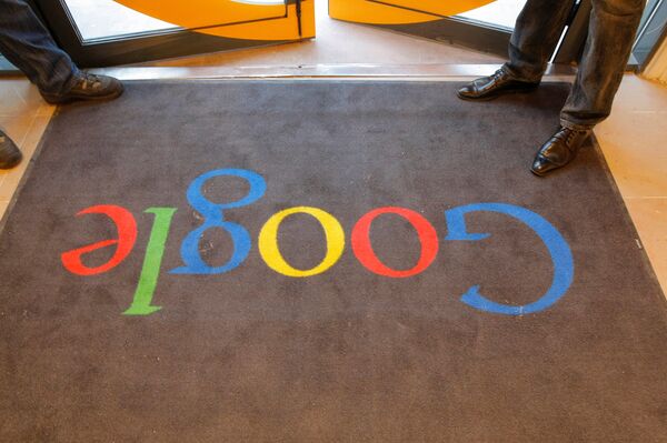 A Google carpet is seen at the entrance of the new headquarters of Google France before its official inauguration in Paris, France. (File) A Google carpet is seen at the entrance of the new headquarters of Google France before its official inauguration in Paris, France. (File) - Sputnik International
