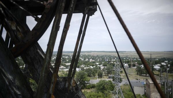 A view of a closed mine in the vicinity of Krasnodon. File photo - Sputnik International