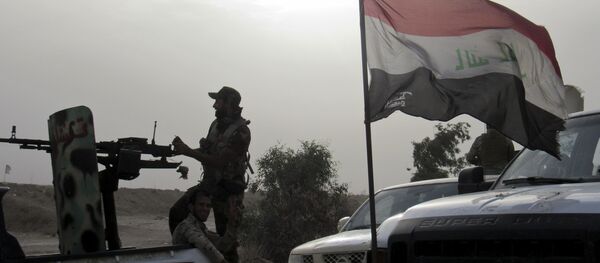 Iraqi government forces and affiliated militias prepare for combat with Daesh outside of Fallujah. Iraqi government forces and affiliated militias prepare for combat with Daesh outside of Fallujah. - Sputnik International