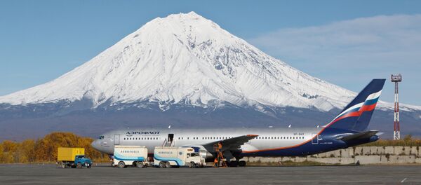 Yelizovo international airport in Petropavlovsk-Kamchatsky - Sputnik International