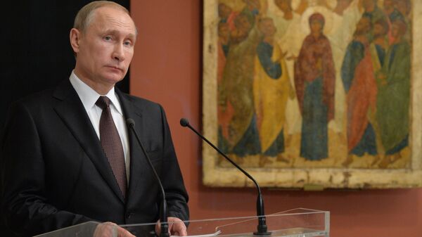 President Vladimir Putin visits Greece - Sputnik International