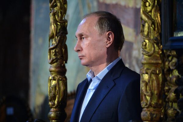 May 28, 2016. Russian President Vladimir Putin visits Mount Athos May 28, 2016. Russian President Vladimir Putin visits Mount Athos - Sputnik International