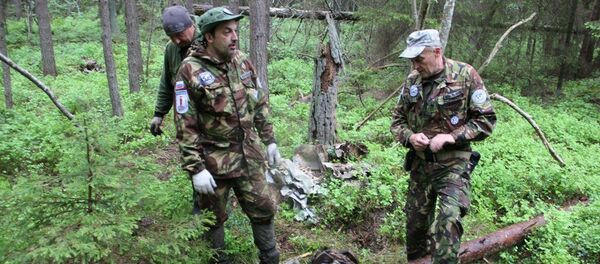 Participants of the Gogland expedition on Bolshoy Tyuters Island, Leningrad Region Participants of the Gogland expedition on Bolshoy Tyuters Island, Leningrad Region - Sputnik International