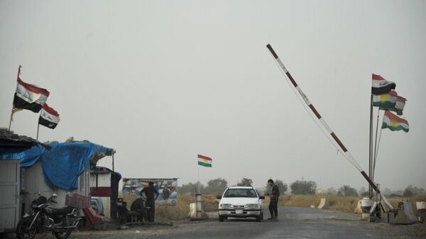 Iraqi Kurdistan servicemen in Kirkuk province, Iraq - Sputnik International