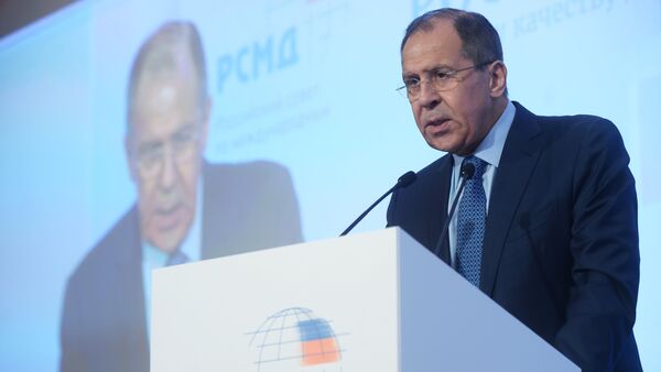 Russian Foreign Minister Sergei Lavrov. - Sputnik International