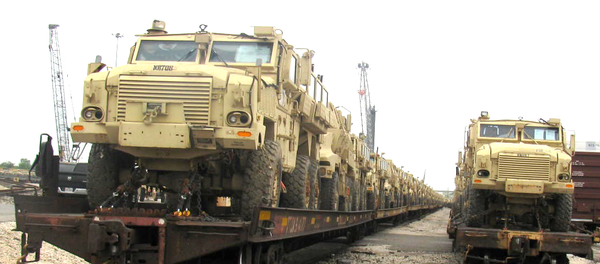 MRAP (Mine Resistant Ambush Protected) vehicles MRAP (Mine Resistant Ambush Protected) vehicles - Sputnik International