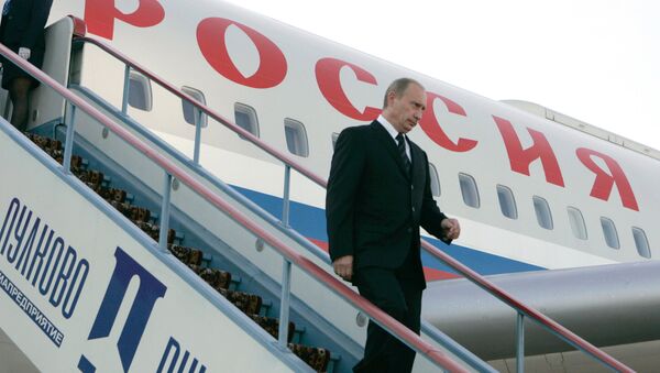 Russian President Vladimir Putin arriving in St. Petersburg. (File) - Sputnik International