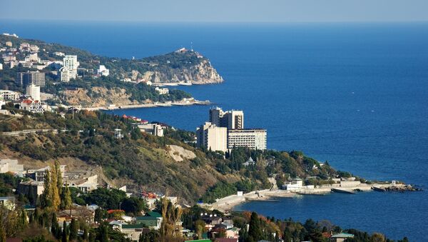 The southern coast of Crimea in the vicinity of the Big Yalta - Sputnik International