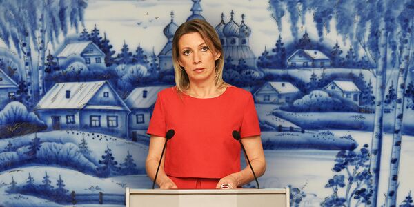Maria Zakharova, Director of the Information and Press Department, Russian Foreign Ministry Maria Zakharova, Director of the Information and Press Department, Russian Foreign Ministry - Sputnik International