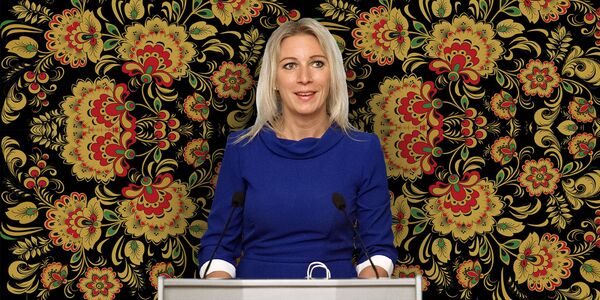 Maria Zakharova, Director of the Information and Press Department, Russian Foreign Ministry Maria Zakharova, Director of the Information and Press Department, Russian Foreign Ministry - Sputnik International