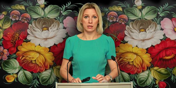 Maria Zakharova, Director of the Information and Press Department, Russian Foreign Ministry Maria Zakharova, Director of the Information and Press Department, Russian Foreign Ministry - Sputnik International