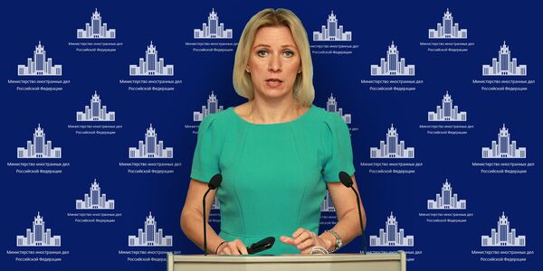 Maria Zakharova, Director of the Information and Press Department, Russian Foreign Ministry Maria Zakharova, Director of the Information and Press Department, Russian Foreign Ministry - Sputnik International