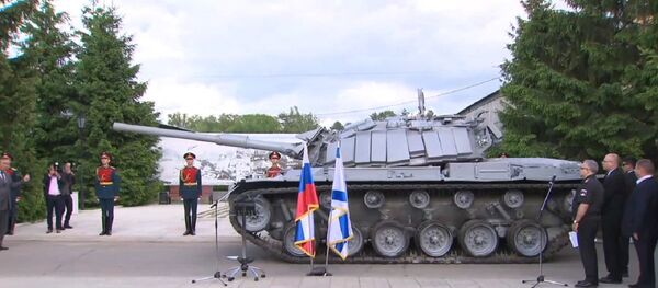 Russia Hands to Israel Magach Tank Seized by Syria in 1982 Russia Hands to Israel Magach Tank Seized by Syria in 1982 - Sputnik International