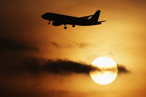 Airbus A-319 at Domodedovo airport - Sputnik International