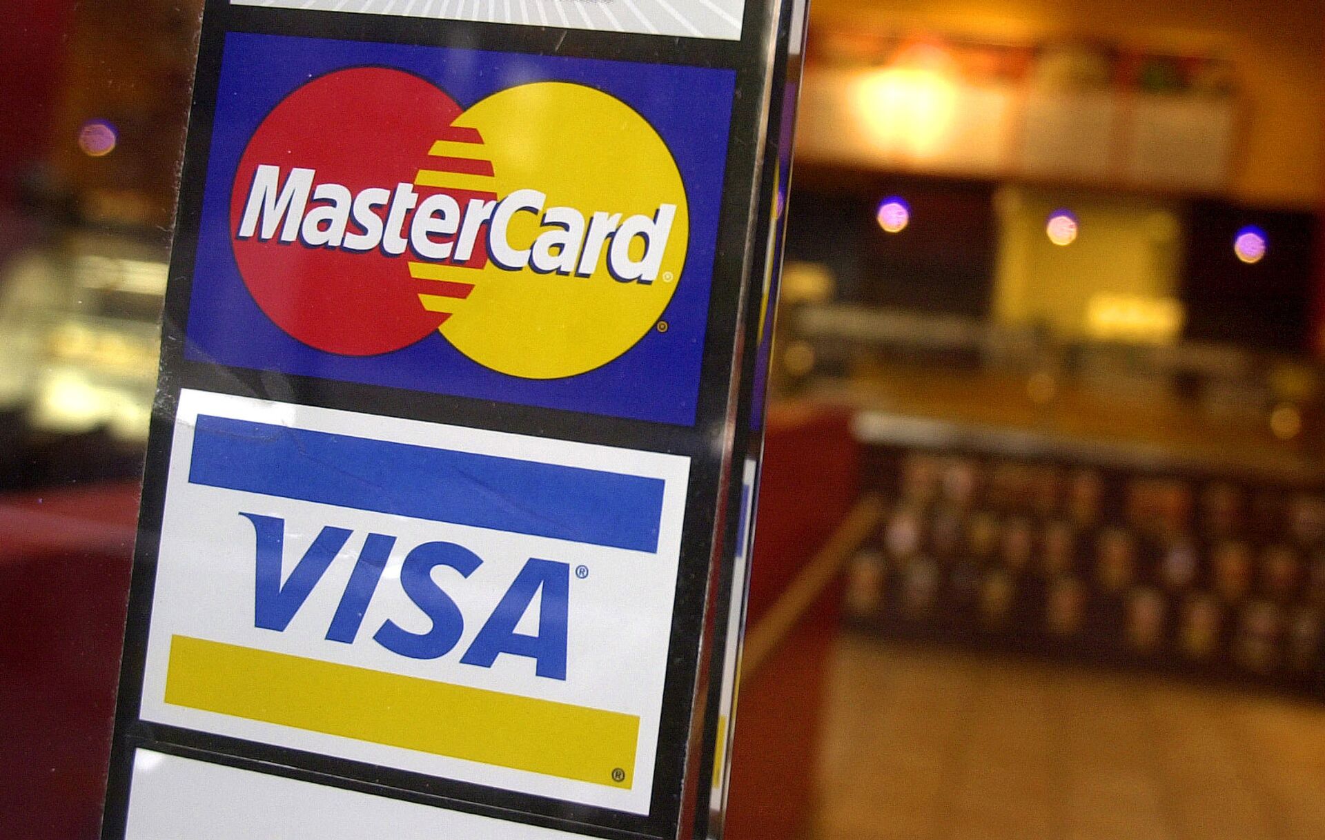 MasterCard and Visa credit cards - Sputnik International, 1920, 13.09.2022