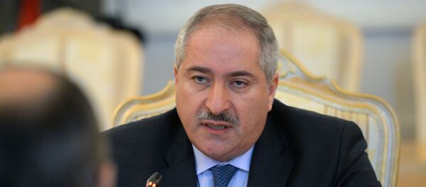 Russian Foreign Minister Sergei Lavrov meets with Foreign Minister of Jordan Nasser Judeh Russian Foreign Minister Sergei Lavrov meets with Foreign Minister of Jordan Nasser Judeh - Sputnik International