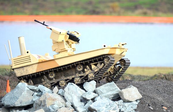 Russian combat robot. File photo Russian combat robot. File photo - Sputnik International
