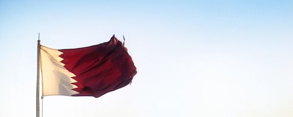 Qatari flag Qatari flag - Sputnik International