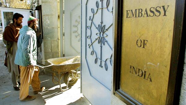 Indian embassy in Kabul. File photo - Sputnik International