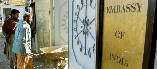 Indian embassy in Kabul. File photo Indian embassy in Kabul. File photo - Sputnik International