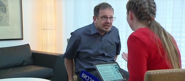 German Doping Reporter Kicks Out Russian Journalist as She Asks for Proof German Doping Reporter Kicks Out Russian Journalist as She Asks for Proof - Sputnik International