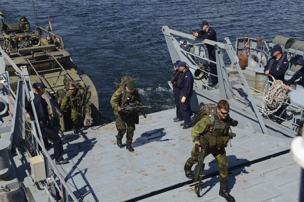 Sweden arive aboard the Polish navy ship during BALTOPS (File) - Sputnik International