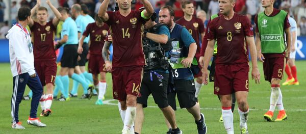 Football. Euro 2016 match England - Russia - Sputnik International