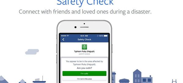 Facebook Safety Check app Facebook Safety Check app - Sputnik International