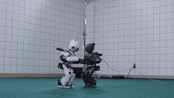 Robot Running Man Challenge | WIRED Lab - Sputnik International