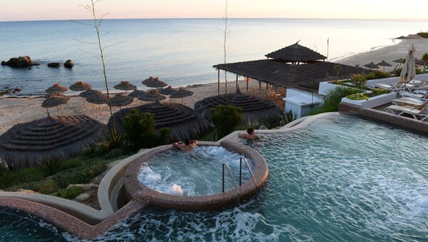 Pool in Bel Azur Hotel in Hammamet - Sputnik International