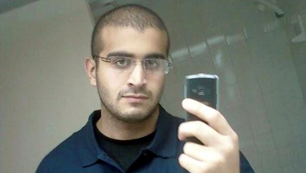 An undated photo from a social media account of Omar Mateen, who Orlando Police have identified as the suspect in the mass shooting at a gay nighclub in Orlando, Florida, US, June 12, 2016 - Sputnik International