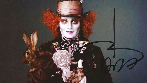 Johnny Depp Mad Hatter Alice in Wonderland - Sputnik International