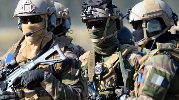 Members of French army special force (file) - Sputnik International