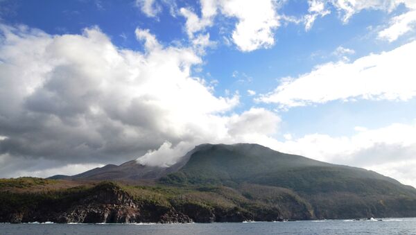 Kuchinoerabu Island in Kagoshima Prefecture, southwestern Japan - Sputnik International