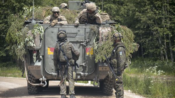 NATO holds Saber Strike exercise 2016 in Estonia - Sputnik International