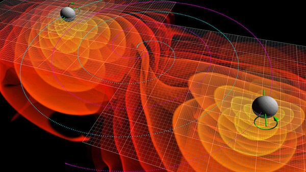 Numerical simulations of the gravitational waves emitted by the inspiral and merger of two black holes - Sputnik International