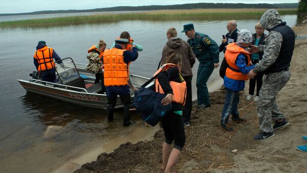 Rescue Operation in Karelia - Sputnik International