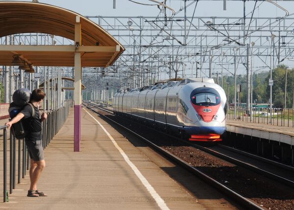 Sapsan high-speed train Sapsan high-speed train - Sputnik International