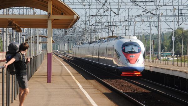 Sapsan high-speed train - Sputnik International