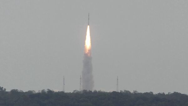 Launch of Satellite from the Satish Dhawan Space Centre (SDSC) in the Indian town of Sriharikota (file) - Sputnik International