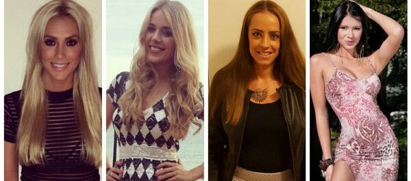 Alexandra Ivarsdottir, Tatjana Boenisch, Nora Nikolic, Paula Suarez Alexandra Ivarsdottir, Tatjana Boenisch, Nora Nikolic, Paula Suarez - Sputnik International