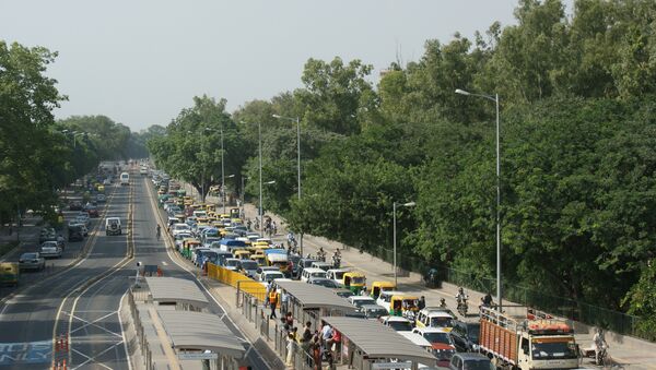 Delhi Road and Traffic - Sputnik International
