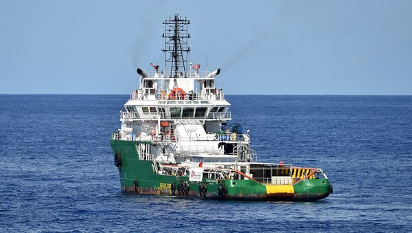 Medecins Sans Frontieres (Doctors Without Borders) ship Bourbon Argos in the Mediterranean Sea - Sputnik International