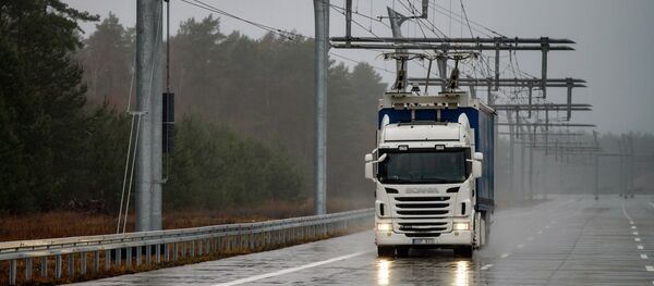 Electric road - Sputnik International