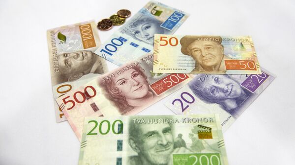Swedish bank notes - Sputnik International