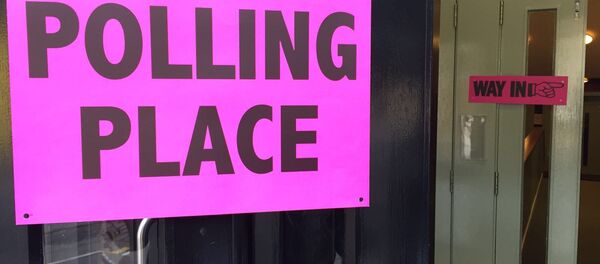 A polling station in Edinburgh, Scotland. - Sputnik International