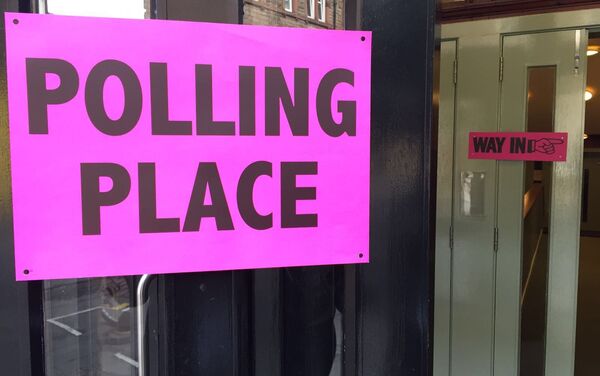 A polling station in Edinburgh, Scotland. - Sputnik International